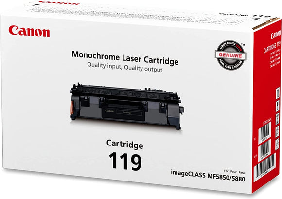 Canon 119 Black Toner Cartridge, 3479B001