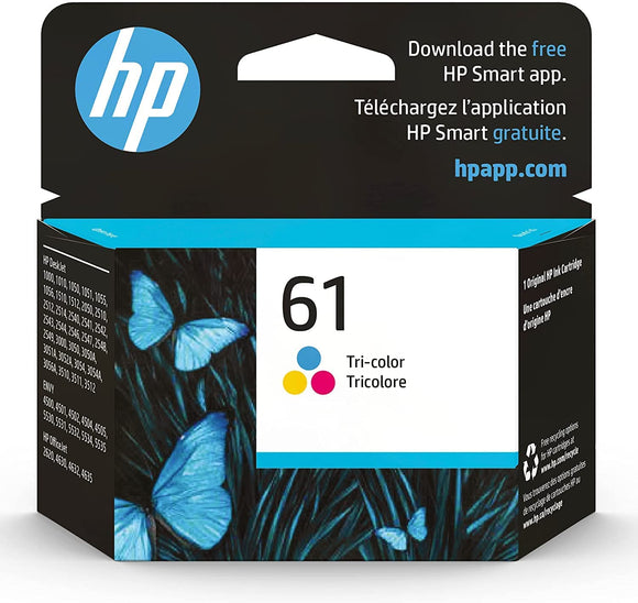 HP 61 Tri-Color Standard Yield Ink Cartridge (CH562WN)