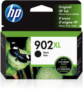 HP 902XL Black High Yield Ink Cartridge, (T6M14AN)