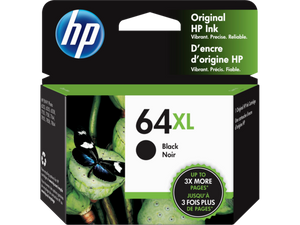 HP 64XL Black High Yield Ink Cartridge (N9J92AN)